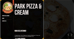 Desktop Screenshot of parkpizzacream.com